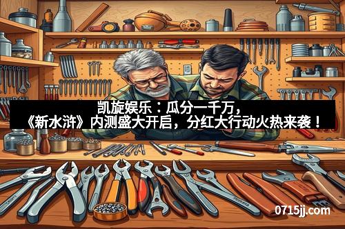 凯旋娱乐:瓜分一千万,《新水浒》内测盛大开启,分红大行动火热来袭! 凯旋娱乐:瓜分一千万,《新水浒》内测盛大开启,分红大行动火热来袭!